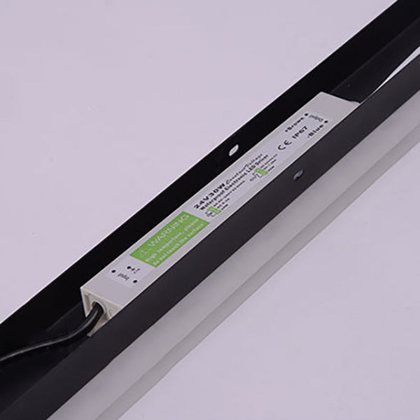 Minimalistic Elongated Bar Shaped 1-Light LED Acrylic