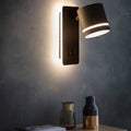 Contemporary Nordic Iron Square Spotlight Rotatable LED