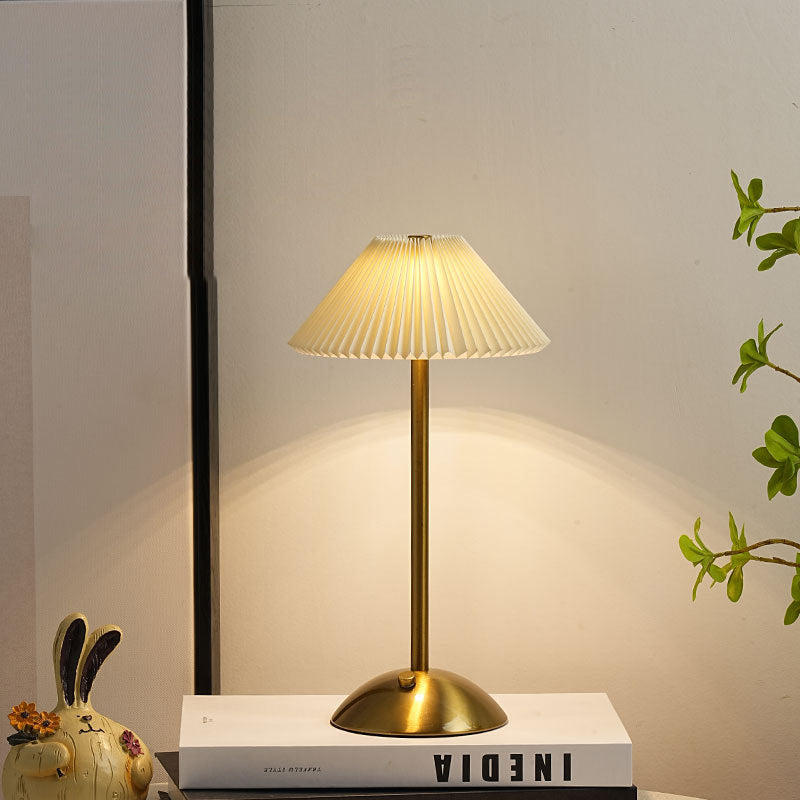 Contemporary Scandinavian Rechargeable Iron Fabric Conic