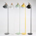 Contemporary Nordic Round Macaron Metal 1-Light Standing