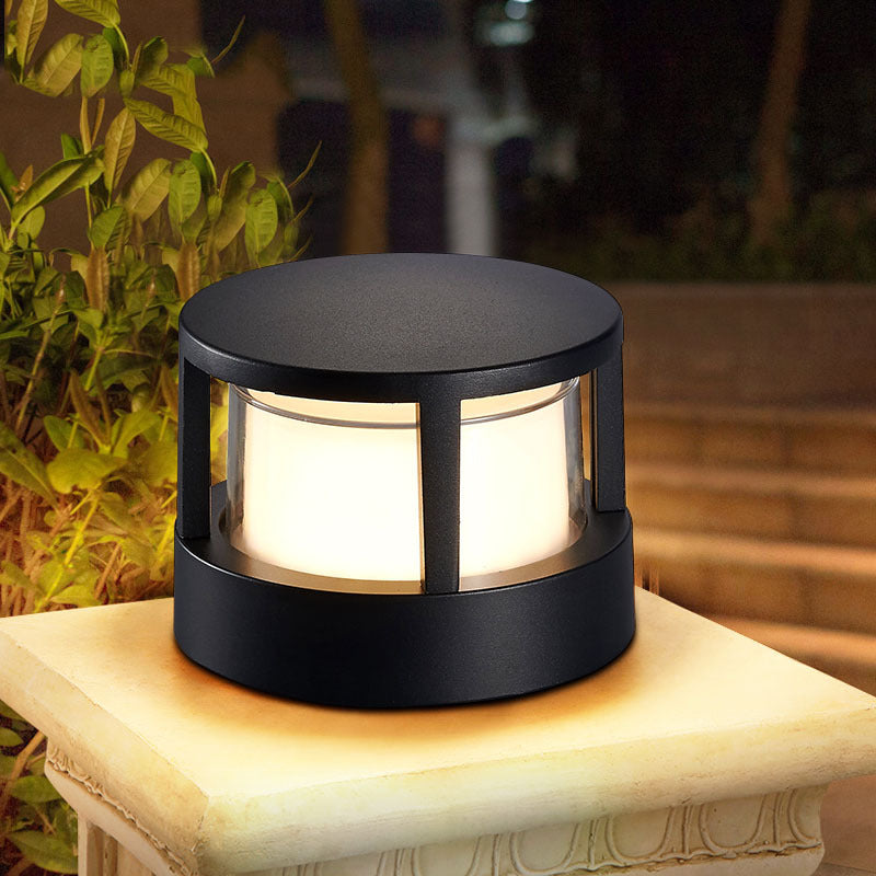 Industrial Waterproof Aluminum Cylinder LED Outdoor Lawn