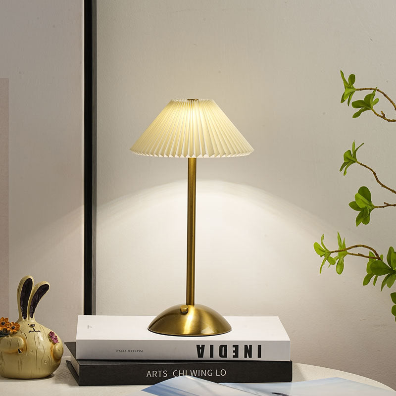 Contemporary Scandinavian Rechargeable Iron Fabric Conic