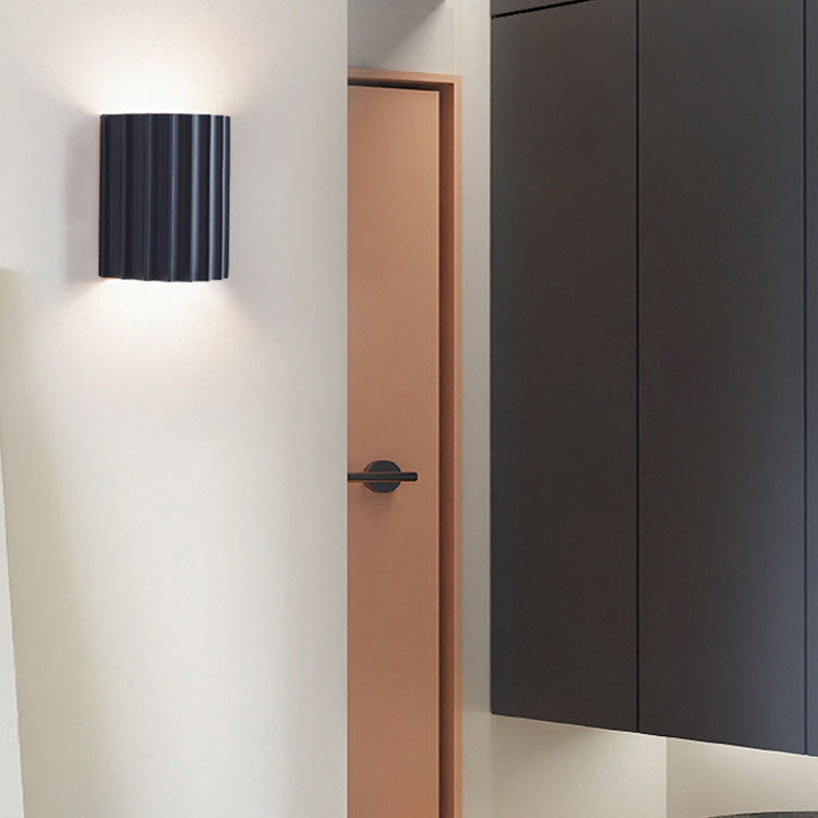 Contemporary Nordic Resin Tiles 2-Light Wall Sconce Lamp