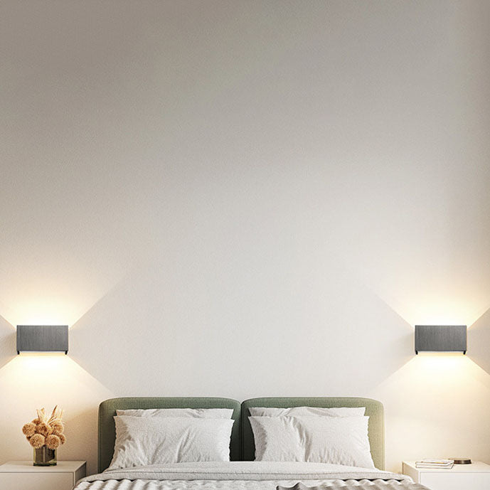 Modern Minimalist Aluminum Square Flat Adjustable Beam LED