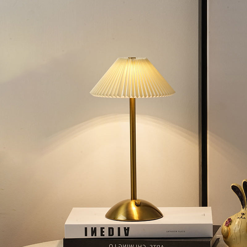 Contemporary Scandinavian Rechargeable Iron Fabric Conic