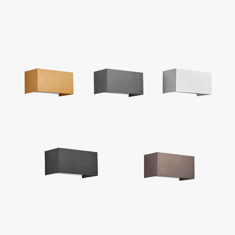 Modern Minimalist Aluminum Square Flat Adjustable Beam LED