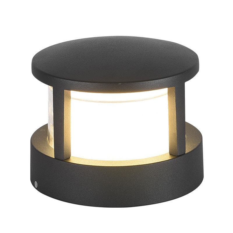 Industrial Waterproof Aluminum Cylinder LED Outdoor Lawn