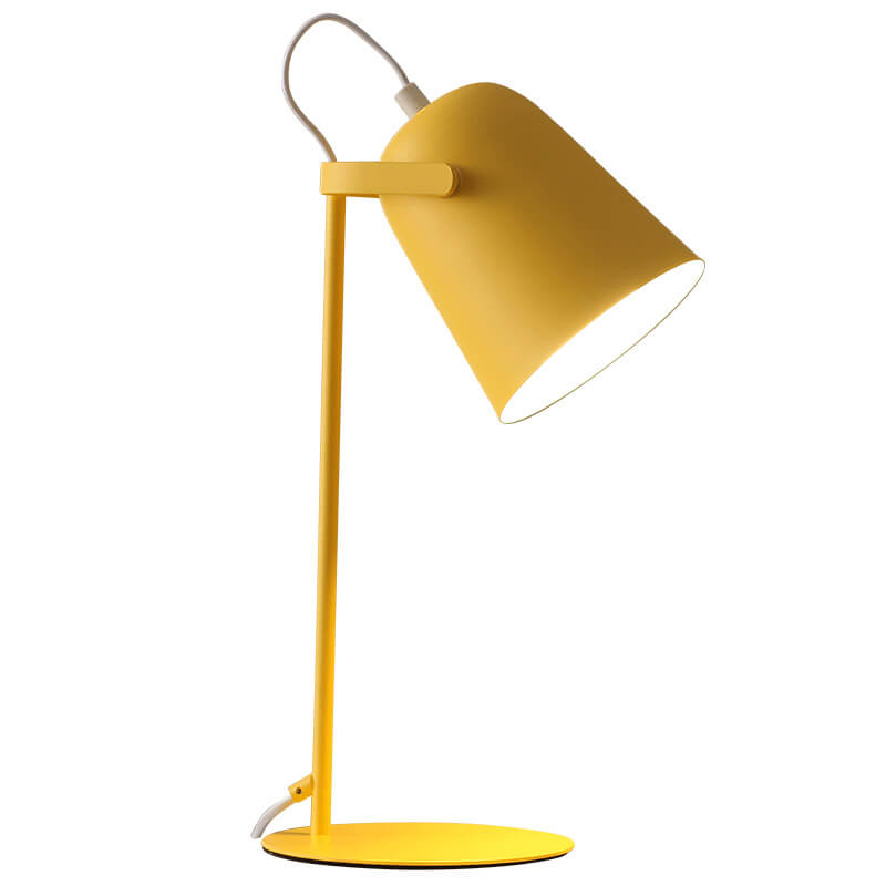 Nordic Macaron Color Creative Iron Bucket Design 1-Light