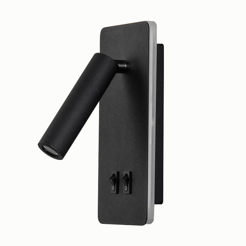 Contemporary Nordic Iron Square Spotlight Rotatable LED