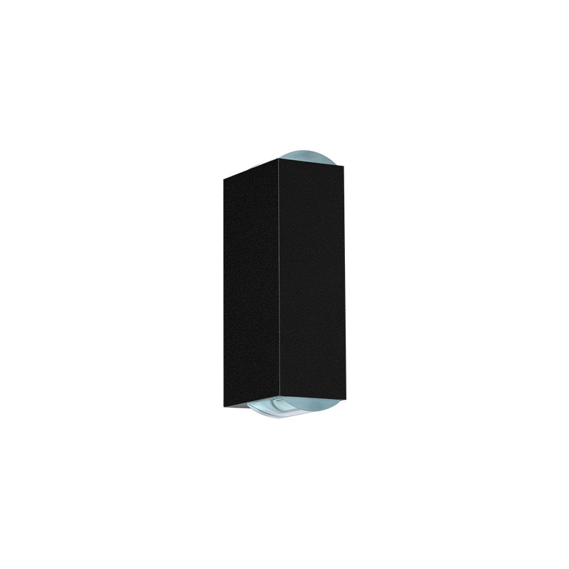 Modern Aluminum Lens Outdoor Patio Double-headed LED Wall