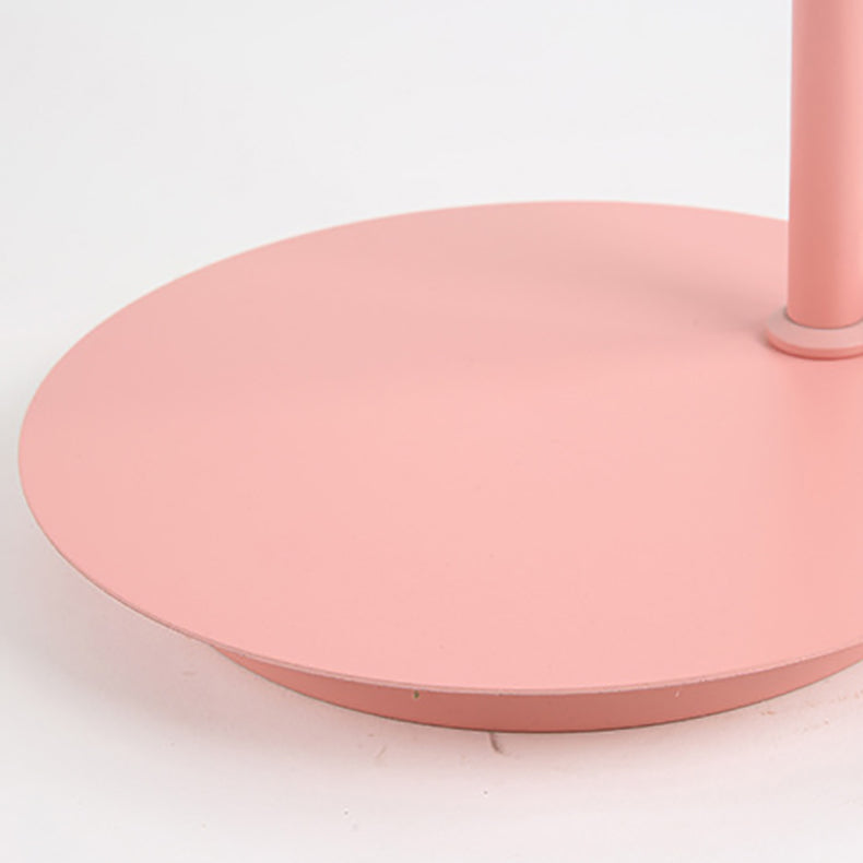 Contemporary Nordic Round Macaron Metal 1-Light Standing