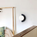 Modern Minimalist Glass Spherical Colorful Semicircle