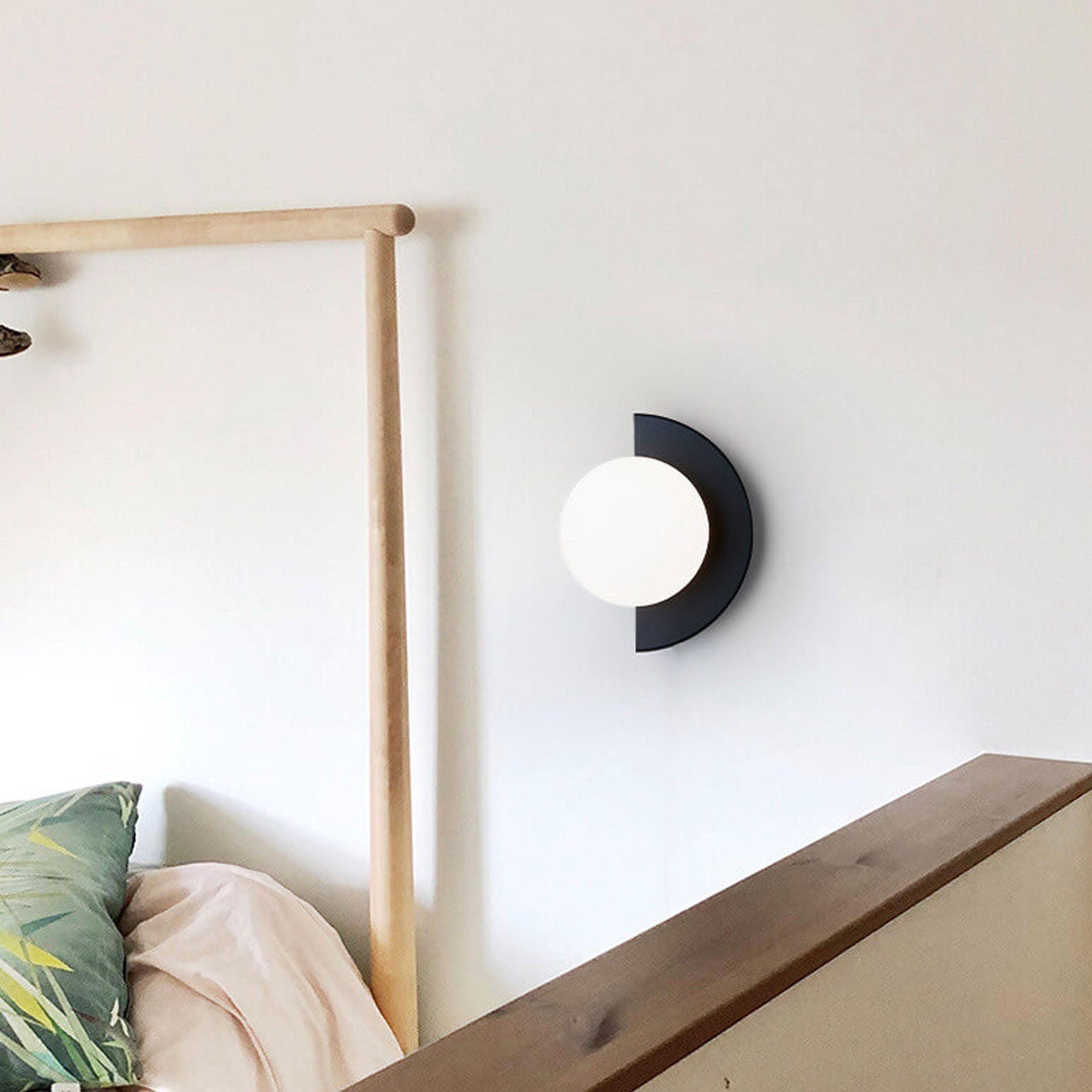 Modern Minimalist Glass Spherical Colorful Semicircle