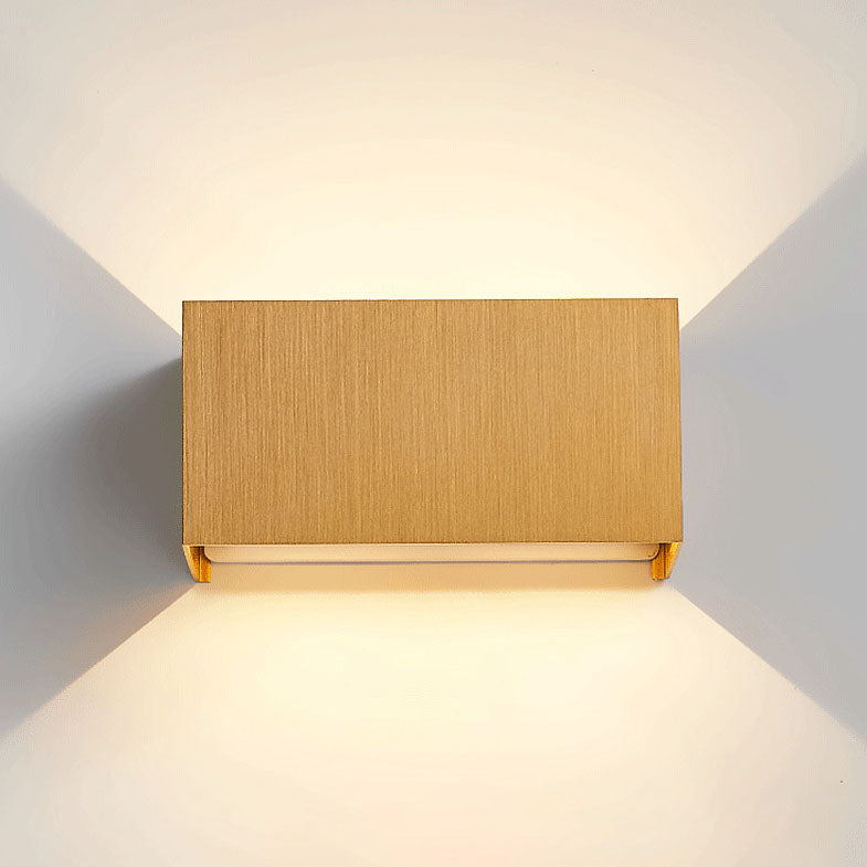Modern Minimalist Aluminum Square Flat Adjustable Beam LED