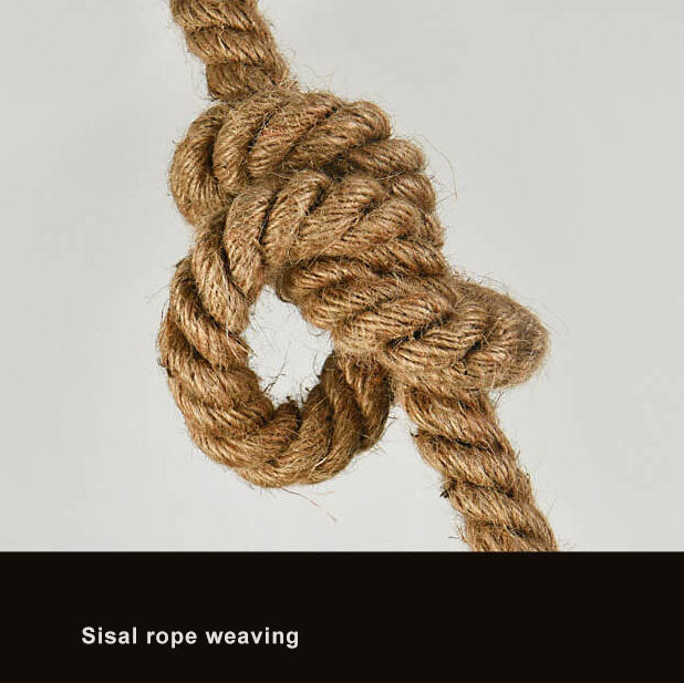 Traditional Vintage Glass Metal Rope Hanging Round 1-Light
