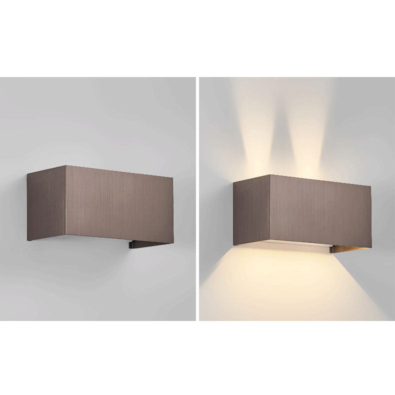 Modern Minimalist Aluminum Square Flat Adjustable Beam LED