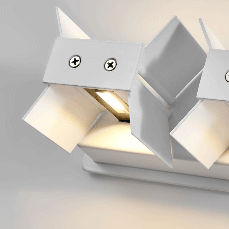 Modern Minimalist Aluminum Square Flat Adjustable Beam LED