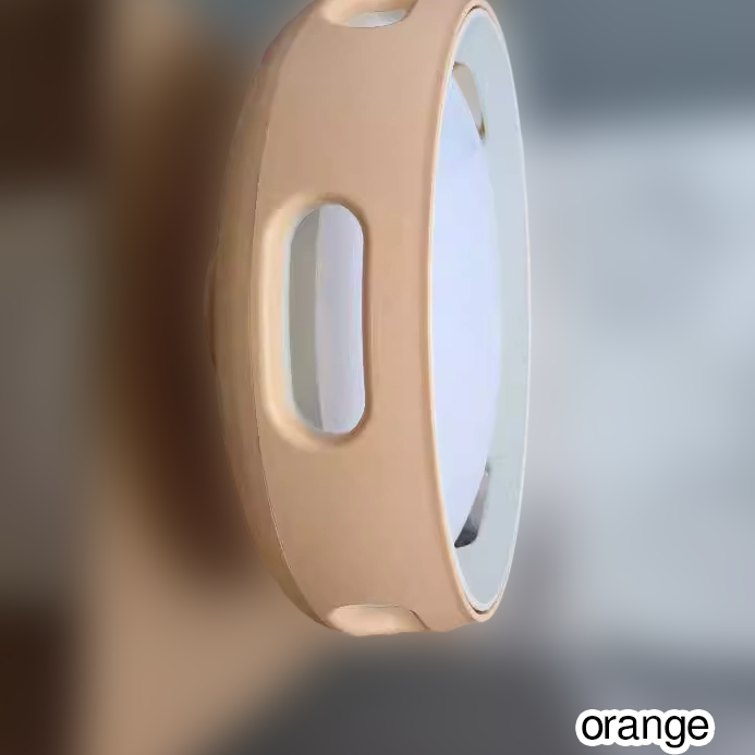 Contemporary Nordic Round Bladeless PC Acrylic LED