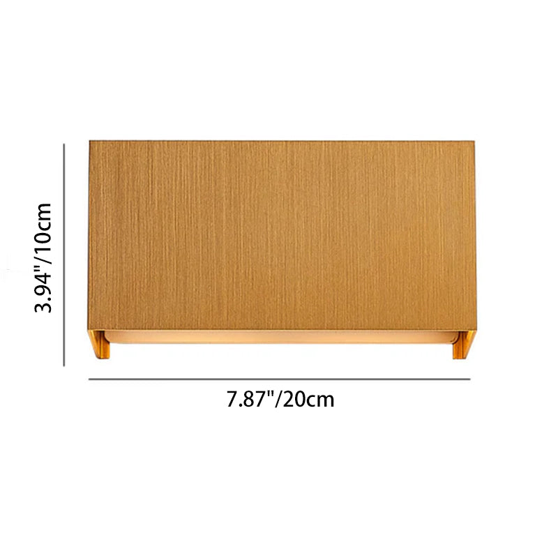 Modern Minimalist Aluminum Square Flat Adjustable Beam LED