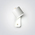 Nordic Macaron Cylinder Shape Rotatable 1-Light Wall Sconce