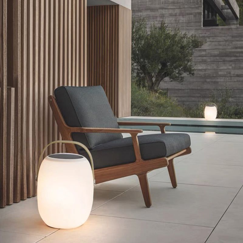 Solar PE Portable Basket LED Outdoor Waterproof Decorative