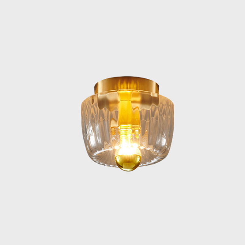 Modern Luxury Glass Sun Shape Full Copper Dual Purpose