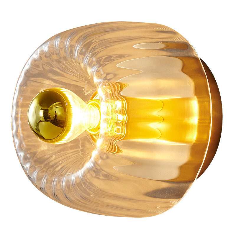 Modern Luxury Glass Sun Shape Full Copper Dual Purpose