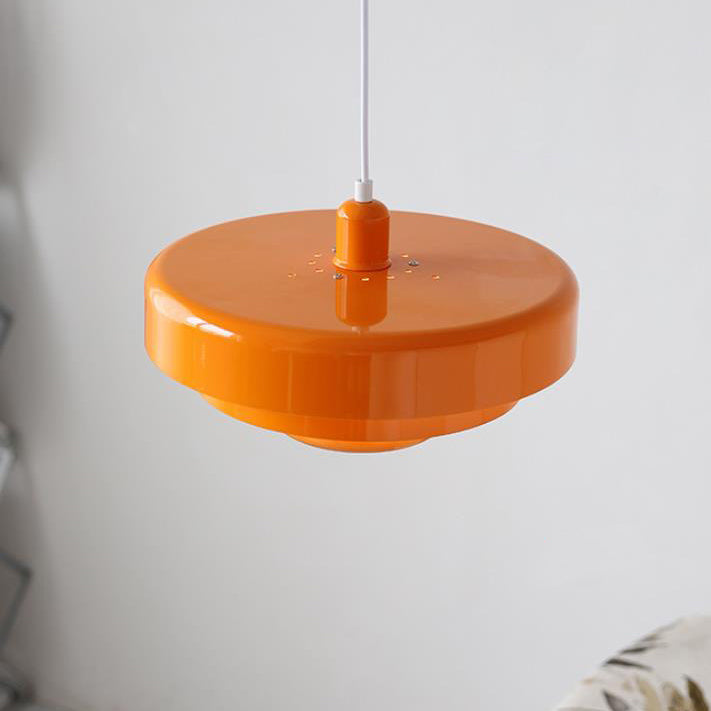 Nordic Vintage Multi-Layered Round Metal 1-Light Pendant