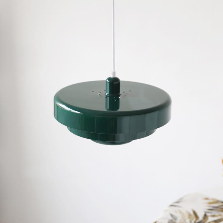 Nordic Vintage Multi-Layered Round Metal 1-Light Pendant