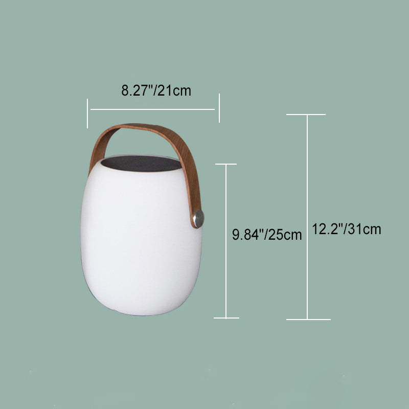 Solar PE Portable Basket LED Outdoor Waterproof Decorative