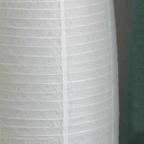 Nordic Minimalist Rice Paper Column 2-Light Standing Floor