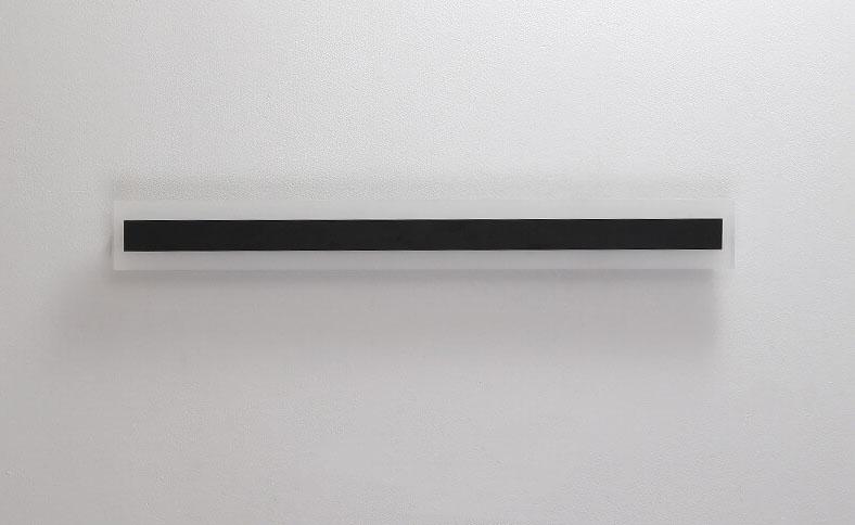Minimalistic Elongated Bar Shaped 1-Light LED Acrylic