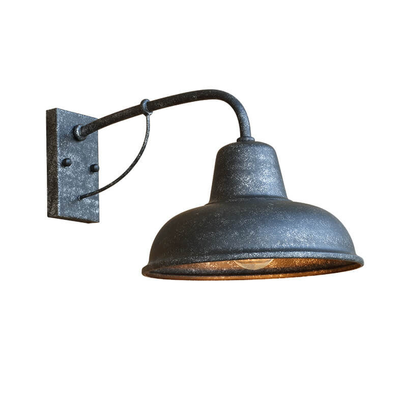 Vintage Iron Barn Waterproof Outdoor 1-Light Wall Sconce