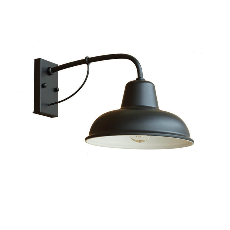 Vintage Iron Barn Waterproof Outdoor 1-Light Wall Sconce