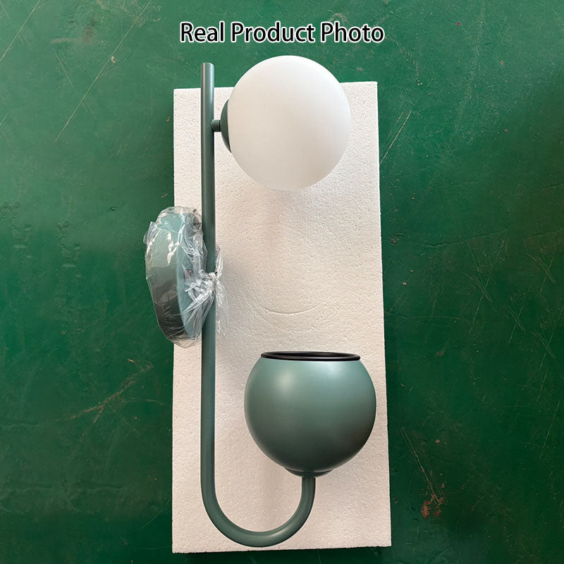 Sphere 1-Light Storage Box Planting Pot Decoration Wall