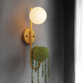 Sphere 1-Light Storage Box Planting Pot Decoration Wall