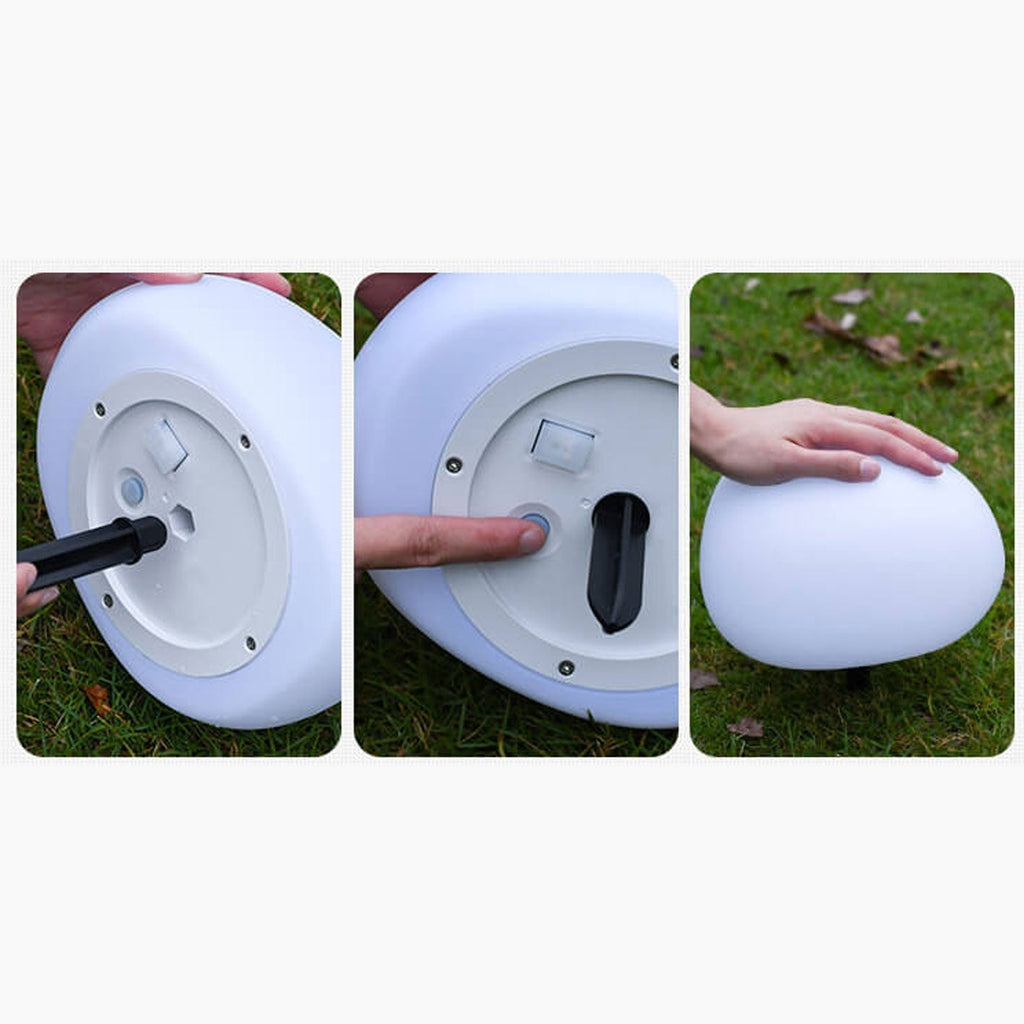 Solar Waterproof PE Spherical LED Outdoor Decorative Lawn
