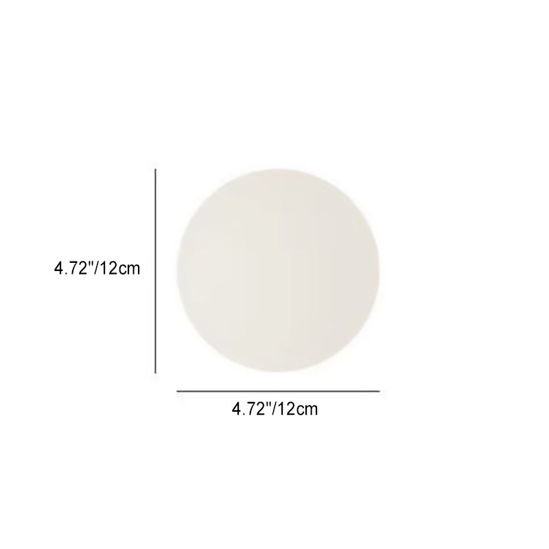 Modern Minimalist Orb Glass 1-Light Wall Sconce Lamp For