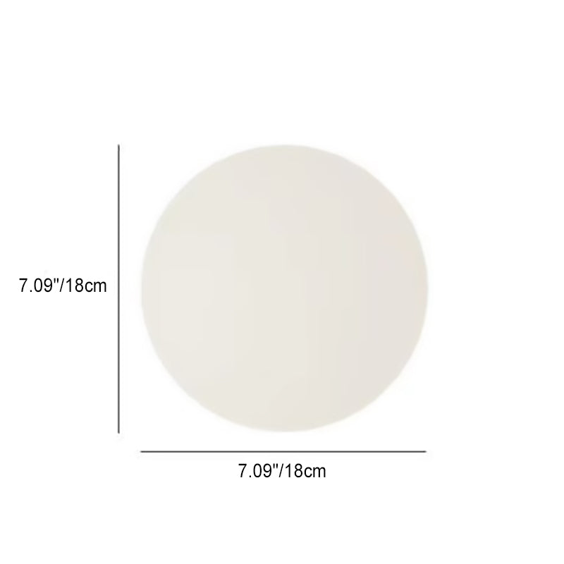 Modern Minimalist Orb Glass 1-Light Wall Sconce Lamp For