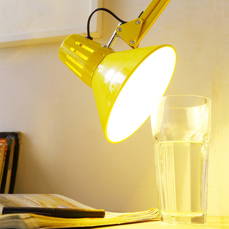 Contemporary Scandinavian Retractable Swivel Round Iron