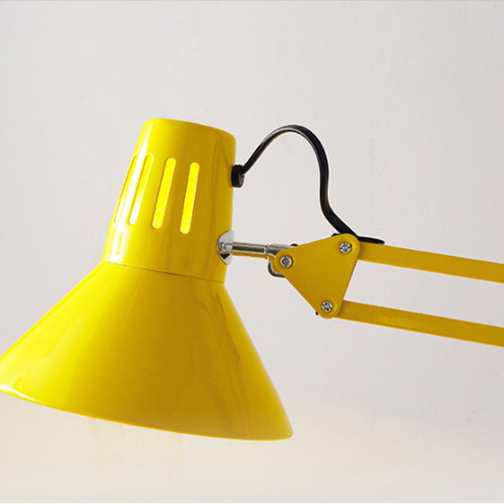 Contemporary Scandinavian Retractable Swivel Round Iron