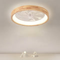 Traditional Japanese Solid Wood Iron Acrylic ABS Round