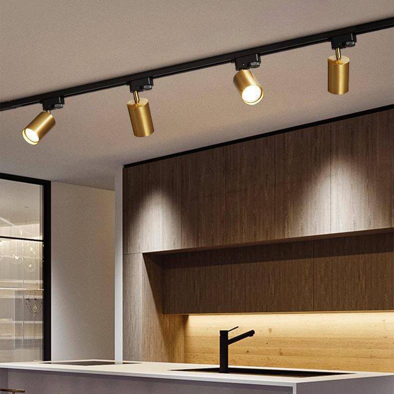 Modern Tubular Track Lighting 3/4/5 Light LED Flush Mount