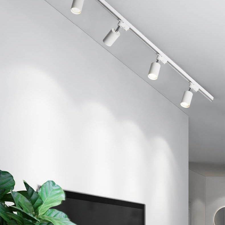 Modern Tubular Track Lighting 3/4/5 Light LED Flush Mount