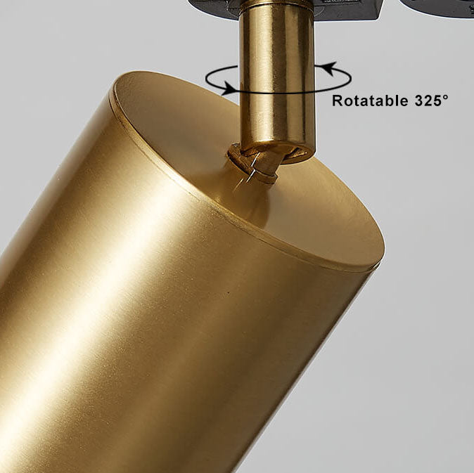 Modern Tubular Track Lighting 3/4/5 Light LED Flush Mount
