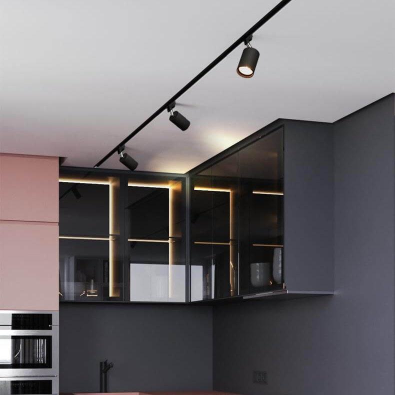 Modern Tubular Track Lighting 3/4/5 Light LED Flush Mount
