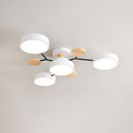 Contemporary Scandinavian Round Molecule Branch Design LED