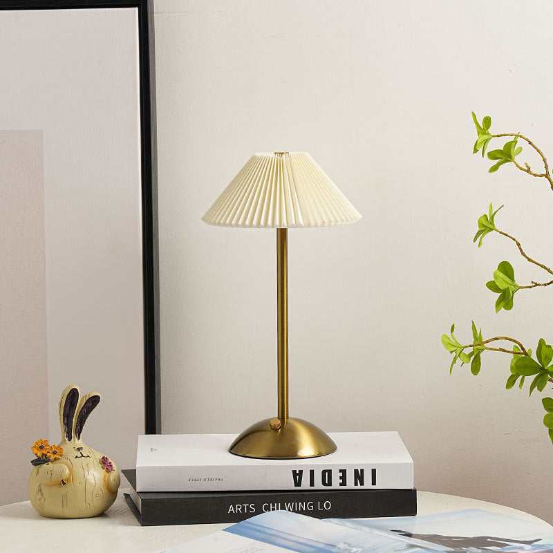 Contemporary Scandinavian Rechargeable Iron Fabric Conic