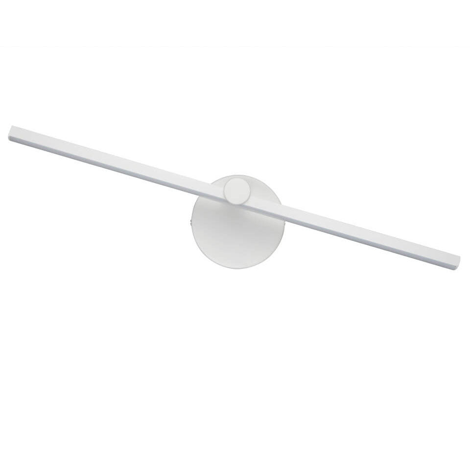 Nordic Minimalist Aluminum Long Bar Switch LED Mirror Wall