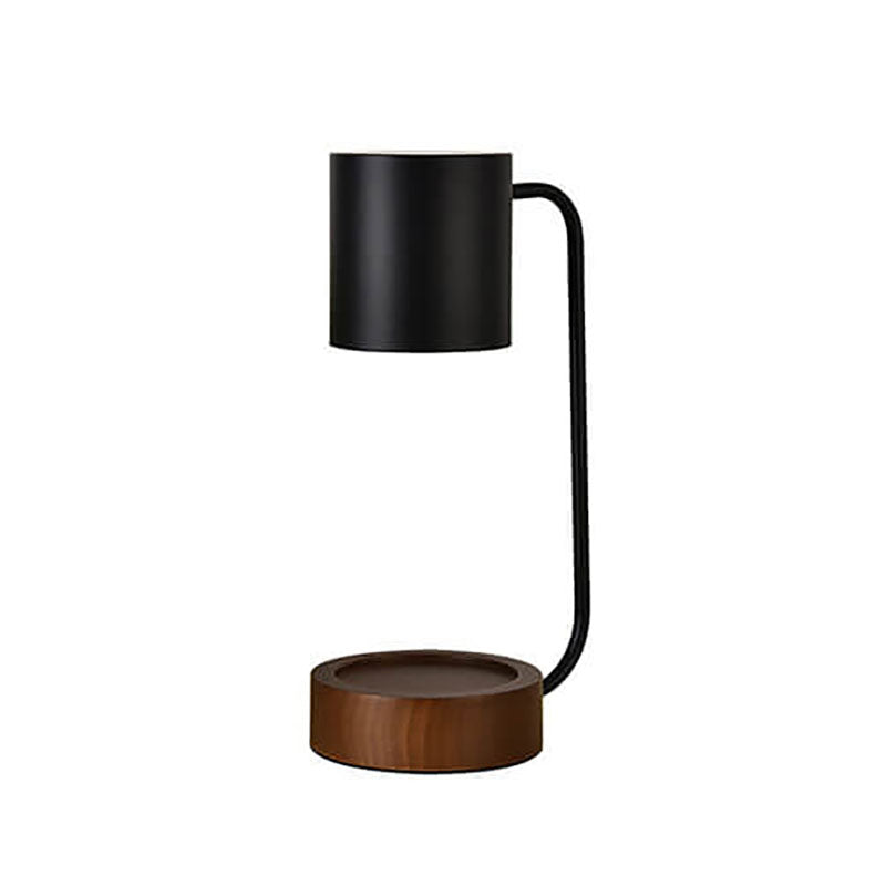 Japanese Minimalist Wood Timing Dimming 1-Light Melting Wax